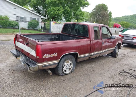 1997 Chevrolet K1500 Fleetside из США, поврежденный, VIN 2GCEK19R4V1126610